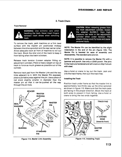 Case Drott 35 Crawler D Series Pdf Repair Service Manual (Pb. No. S406252M1) 3