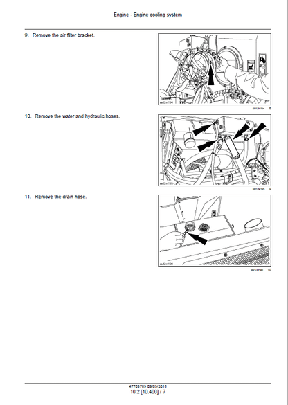 Case DV210 Vibratory Roller Pdf Repair Service Manual (pub No. 47703709 Replaces Part Number 84287236A) Tier 3 2