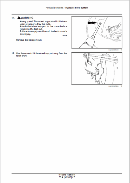 Case DV36, DV45 Vibratory Roller and DV45CC Combination Roller Pdf Repair Service Manual (Tier 4a (interim) 2017) 4