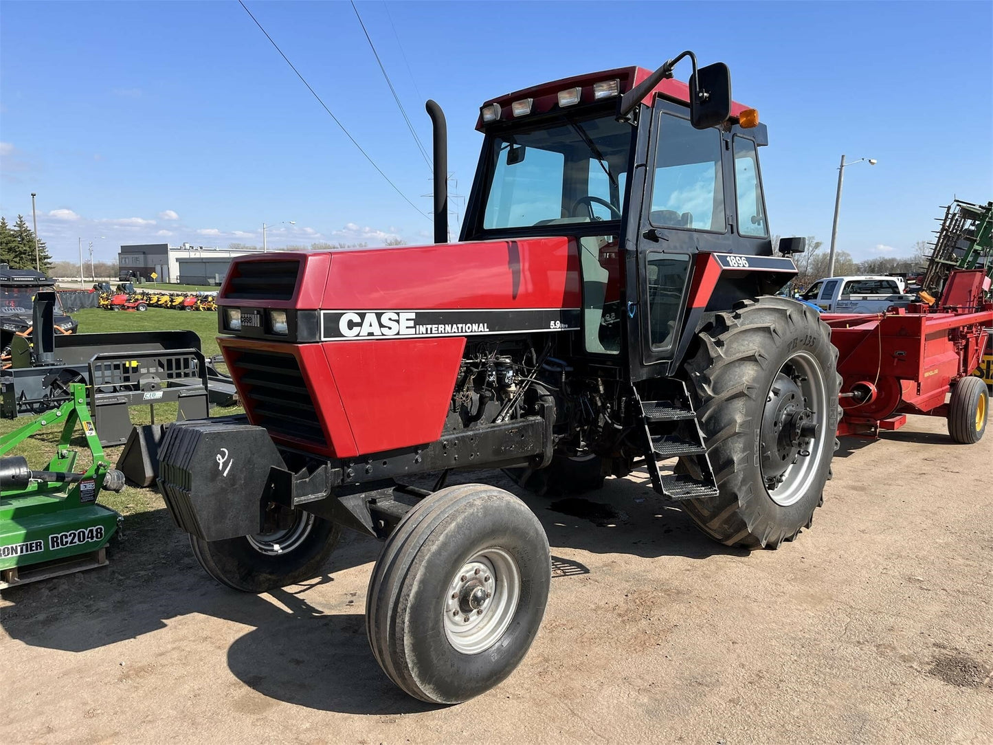 Case IH 1896 Diesel Tractor Parts Catalog Manual