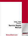 Case IH 3394, 3594 Tractor Pdf Service Repair Manual