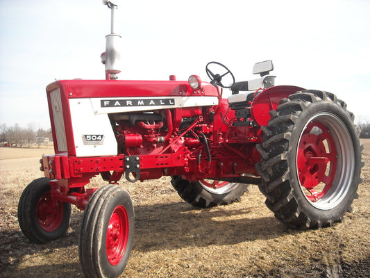 Case IH 504 Farmall Diesel Tractor Parts Catalog Manual