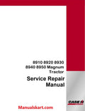 Case IH 8910 8920 8930 8940 8950 Magnum Tractor Pdf Service Repair Manual