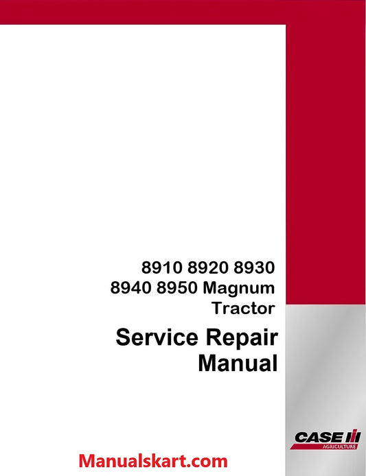 Case IH 8910 8920 8930 8940 8950 Magnum Tractor Pdf Service Repair Manual