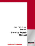 Case IH C80, C90, C100 Tractor Pdf Service Repair Manual