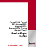 Case IH Farmall 75N, Farmall 85N, Farmall 95N, Farmall 105N, Farmall 105V Tractor Pdf Service Repair Manual (Tier 3)