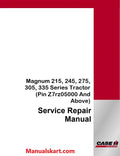 Case IH Magnum, 215, 245, 275, 305, 335 Series Tractor Pdf Service Repair Manual