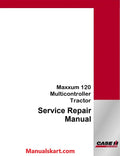 Case IH Maxxum 120 Multicontroller Tractor Pdf Service Repair Manual