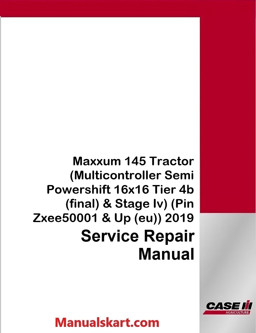 Case IH Maxxum 145 Tractor Pdf Service Repair Manual