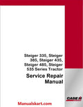 Case IH Steiger 335, Steiger 385, Steiger 435, Steiger 485, Steiger 535 Series Tractor Pdf Service Repair Manual