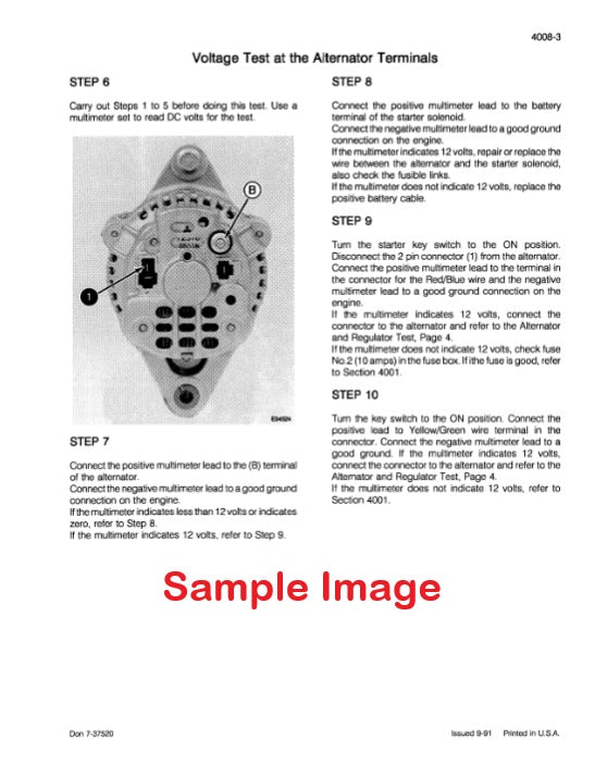 New Holland 2450, 2550 Speedrower Windrower Pdf Repair Manual