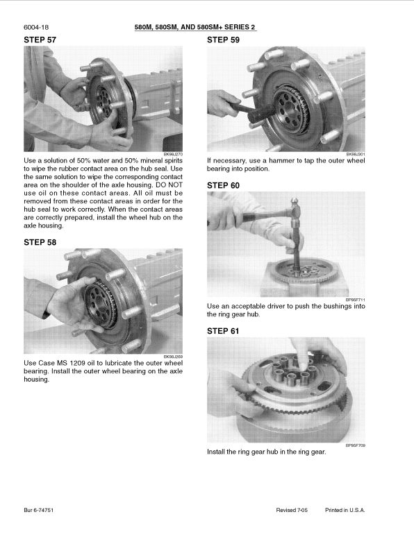 Case Loader Backhoe M Series 2 Pdf Repair Service Manual (Pb. No. 6-74432) 4