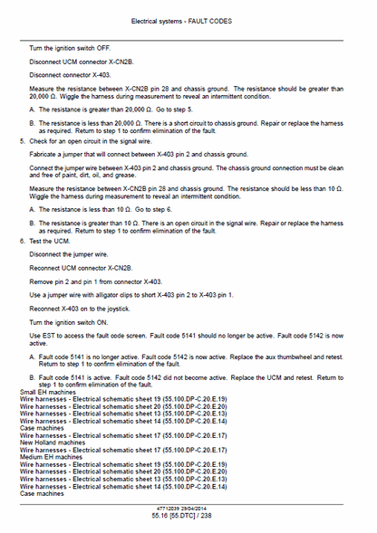 Case SR130, SR160 Skid Steer Loader Pdf Repair Service Manual (Pb. No. 47712039) 4