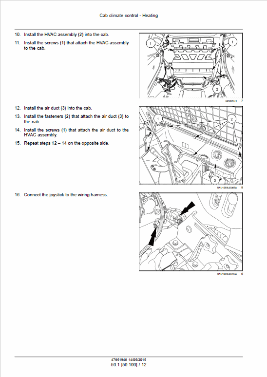 Case SR210, SR240, SV280 Skid Steer Loader and TR270, TR310 Compact Track Loader Pdf Repair Service Manual (Pb. No. 47683916) 3