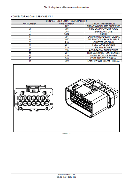 Case SR220, SR250, SV250, SV300 Skid Steer Loader and TR320, TV380 Compact Track Loader Pdf Repair Service Manual (Pb. No. 47540695)