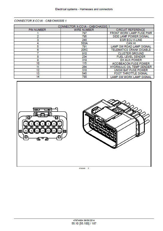 Case SR250, SV300 Skid Steer Loader and TR320, TV380 Compact Track Loader Pdf Repair Service Manual (Pb. No. 47674604)