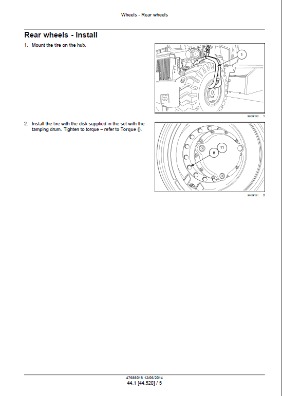 Case SV208, SV210, SV212, SV216 Vibratory Roller Drum Pdf Repair Service Manual Tier 3 3