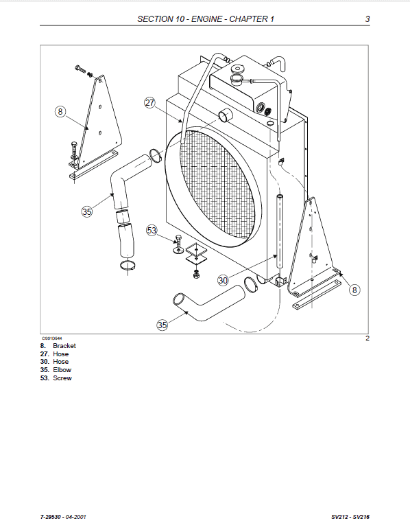 Case SV212, SV216 Vibratory Rollers Pdf Repair Service Manual