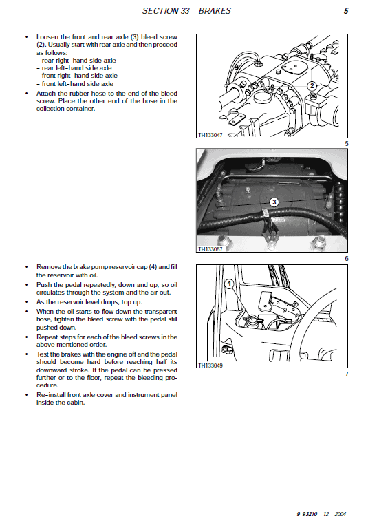 Case TX130-30 and TX130-33 Turbo Telehandlers Repair Service Manual (Pb. No. 9-93210)