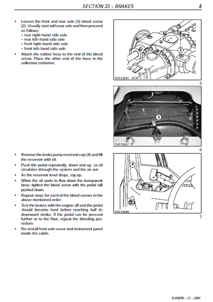 Case TX130-30 Telehandler Pdf Repair Service Manual (Pb. No. 9-93210) 4