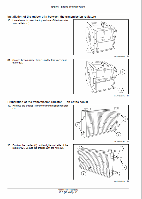 Case W20F Wheel Loader Pdf Repair Service Manual (Pb. No. 48096018A)