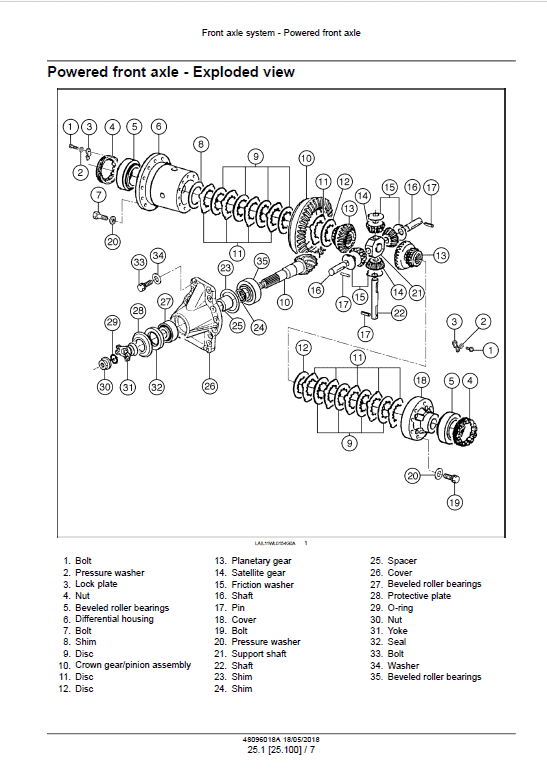 Case W20F Wheel Loader Pdf Repair Service Manual (Pb. No. 48096018A) 4