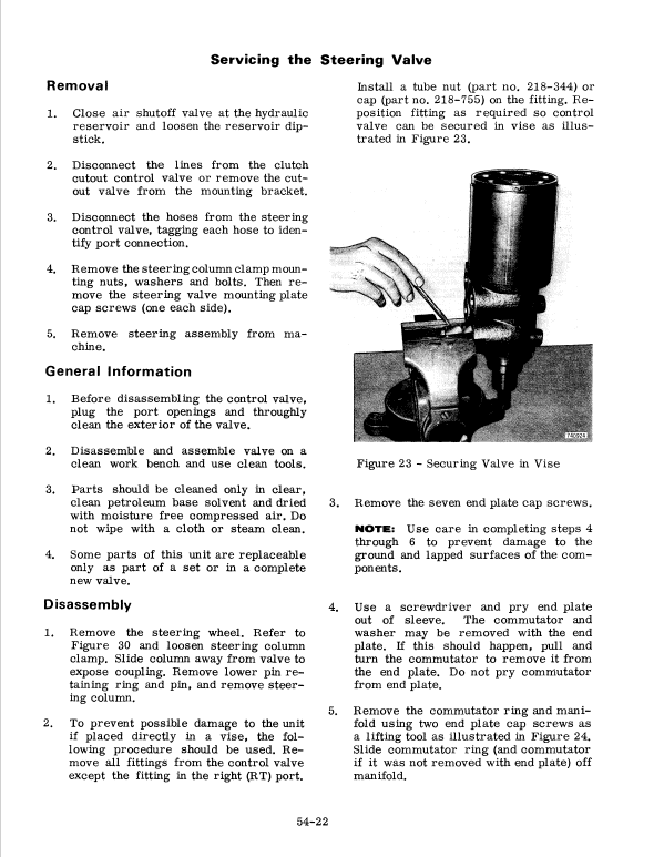 Case W24B Loader Pdf Repair Service Manual (Pb. No. 9-72398)