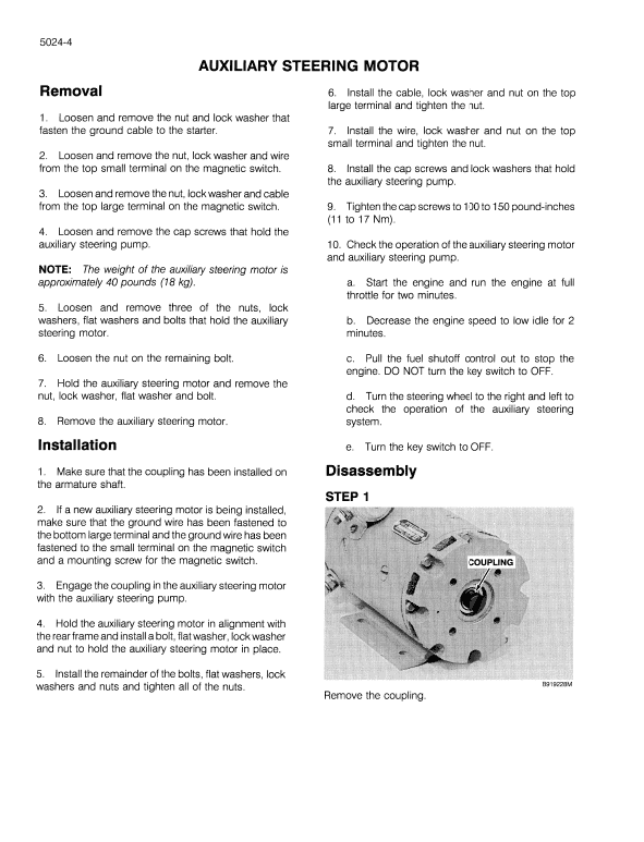 Case W36 Loader Pdf Repair Service Manual (Pb. No. 8-70000) 4