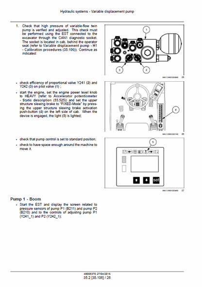 Case WX168, WX188 Wheeled Excavator Pdf Repair Service Manual (Pb. No. 48005370) 4