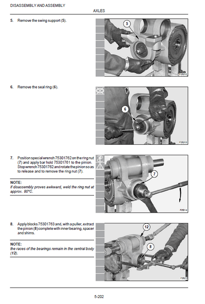 Case WX95, WX125 Wheeled Excavator Pdf Repair Service Manual (Pb. No. 9-91370 EN) 4