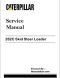 Caterpillar 262C Skid Steer Loader Repair Service Pdf Manual
