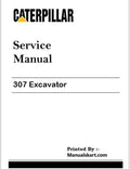Caterpillar 307 Excavator Repair Service Pdf Manual