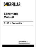 Caterpillar 318E L Excavator Pdf Schematic Wiring Diagram Manual