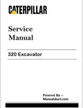 Caterpillar 320 Excavator Repair Service Pdf Manual