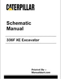Caterpillar 336F XE Excavator Pdf Schematic Wiring Diagram Manual NAJ