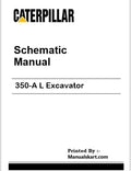 Caterpillar 350-A L Excavator Pdf Schematic Wiring Diagram Manual