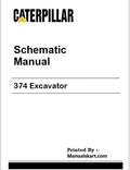 Caterpillar 374 Excavator Pdf Schematic Wiring Diagram Manual