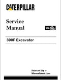 Caterpillar 390F Excavator Pdf Repair Service Manual