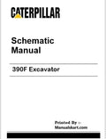 Caterpillar 390F Excavator Pdf Schematic Wiring Diagram Manual