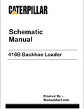Caterpillar 416B Backhoe Loader Pdf Schematic Wiring Diagram Manual