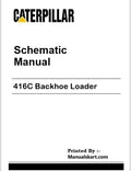Caterpillar 416C Backhoe Loader Pdf Schematic Wiring Diagram Manual