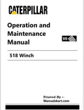 Caterpillar 518 Winch Pdf Operation and Maintenance Manual 6KC