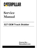 Caterpillar 527 OEM Track Skidder Repair Service Pdf Manual