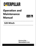 Caterpillar 528 Winch Pdf Operation and Maintenance Manual 67V