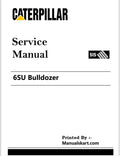 Caterpillar 6SU Bulldozer Pdf Repair Service Manual