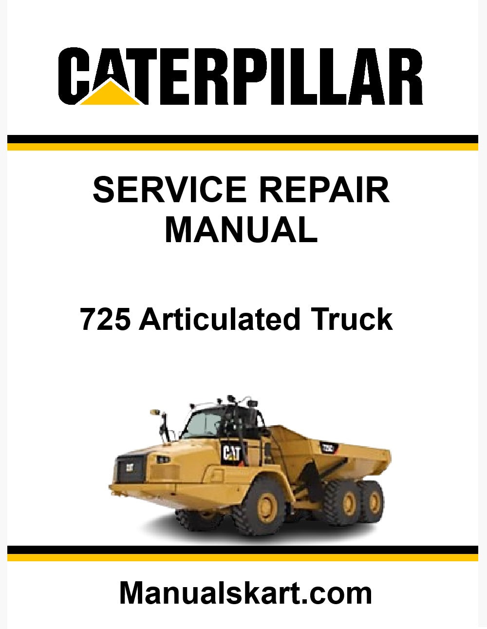 Caterpillar 725 Articulated Truck Pdf Repair Service Manual