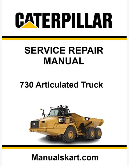 Caterpillar 730 Articulated Truck Pdf Repair Service Manual