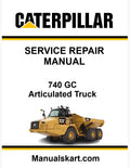 Caterpillar 740 GC Articulated Truck Pdf Repair Service Manual