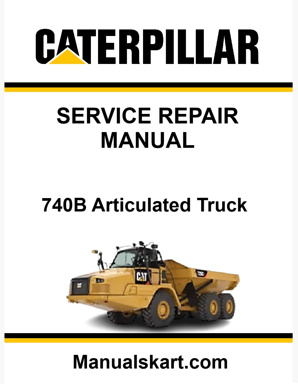 Caterpillar 740B Articulated Truck Pdf Repair Service Manual