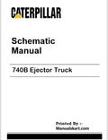Caterpillar 740B Ejector Truck Pdf Schematic Wiring Diagram Manual